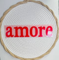 XL - Patch „ AMORE „ zum Aufbügeln * 7 x 24 cm * Eigenproduktion