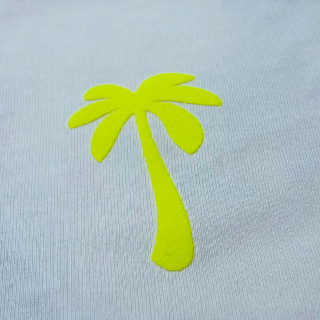 „ PALME - MINI „ Hochwertiges Flock- Patch * Eigenproduktion * Werde dein eigener Designer und hebe dich von der Masse ab!