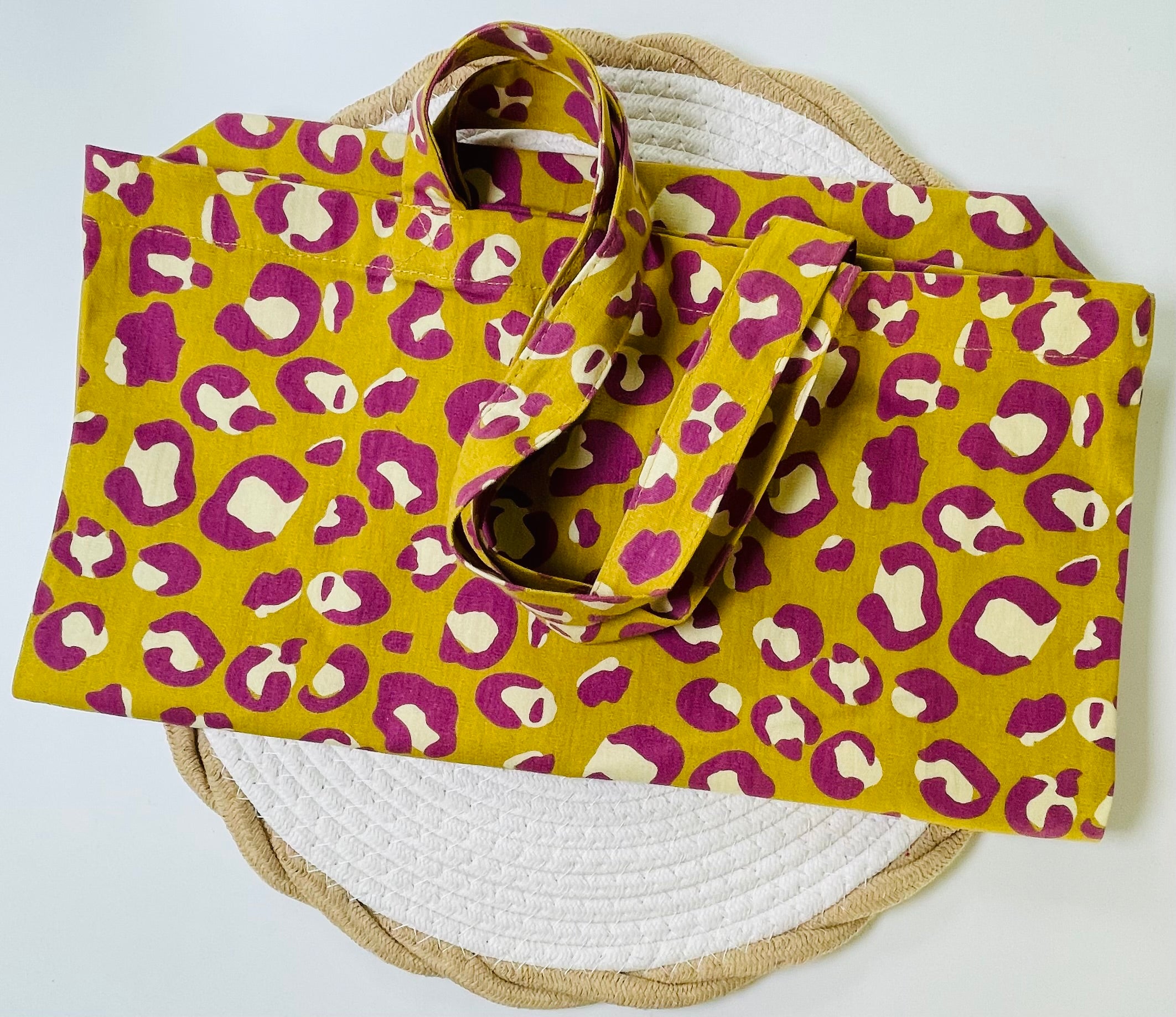 LEO- SHOPPER * DIY Leo-Shopper aus Baumwolle ( ohne Patch )  Deine Leinwand für den ultimativen Statement-Look!