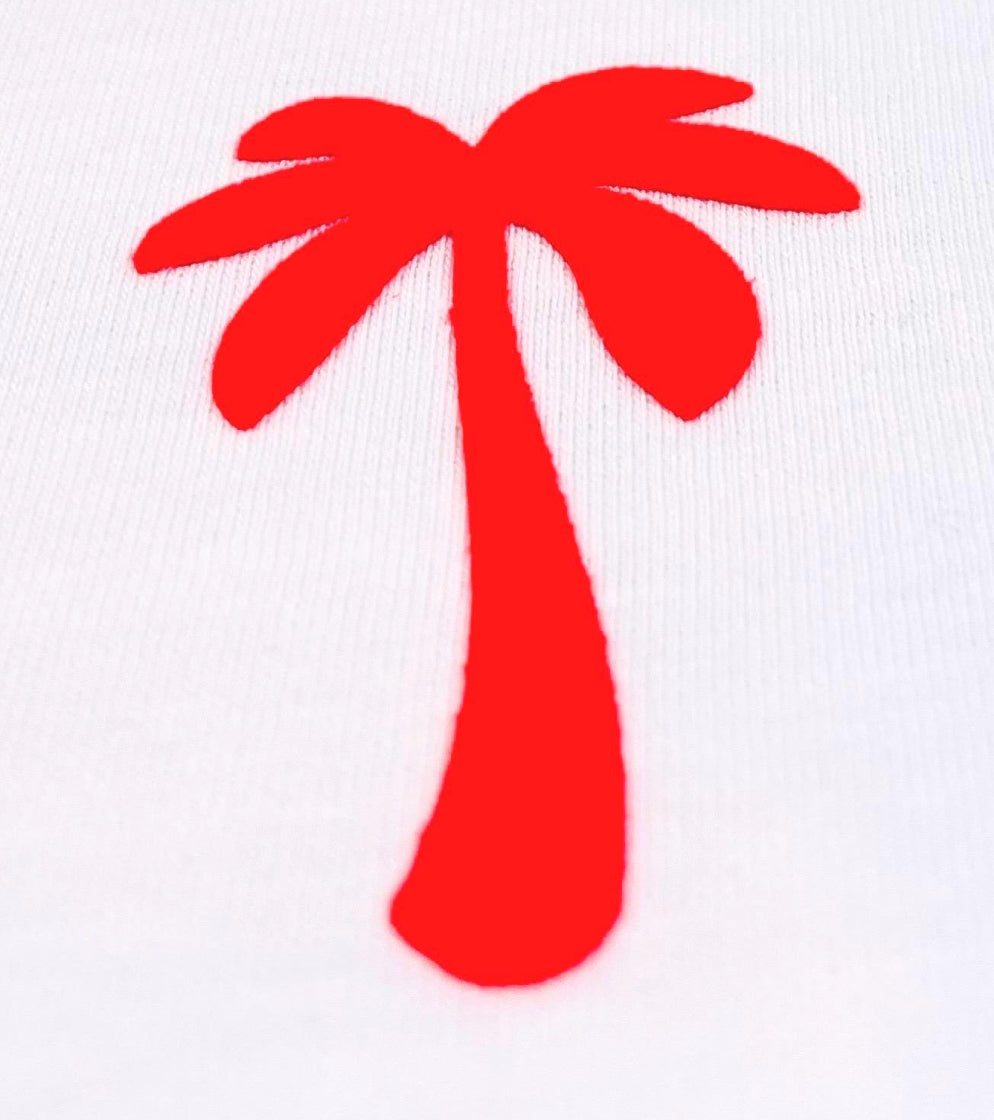 „ PALME - MINI „ Hochwertiges Flock- Patch * Eigenproduktion * Werde dein eigener Designer und hebe dich von der Masse ab!