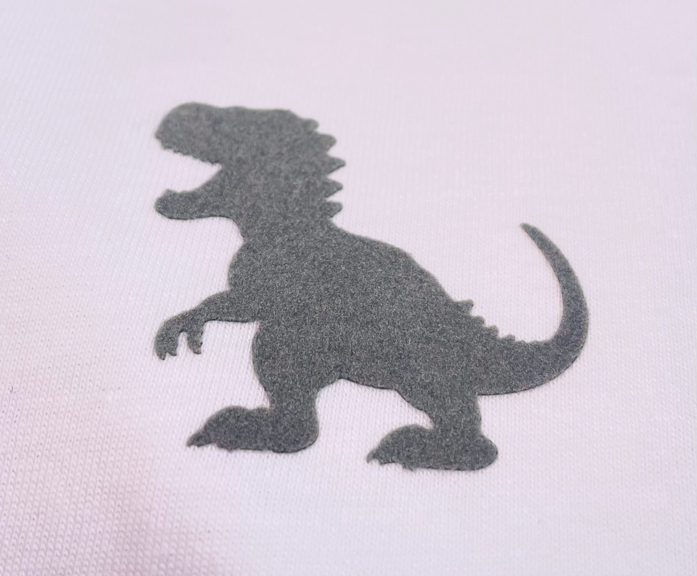 „ DINO MIDI „ Flock-Patch zum Aufbügeln - designe dein eigenes Unikat