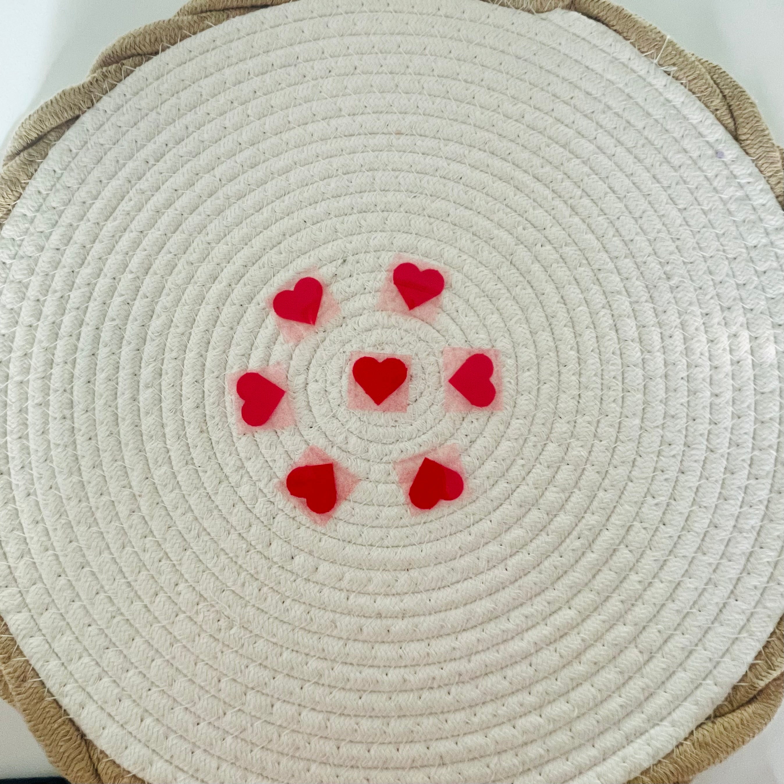 Flock- Patch - 12 kleine Herzchen in ROT oder PINK. Perfekt für ein Echtes Unikat! Werde dein eigener Designer und zaubere einzigartige Unikate!